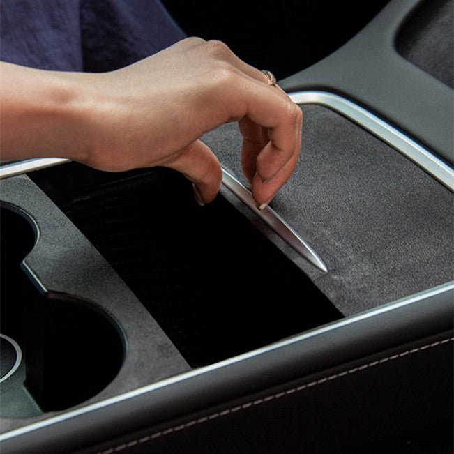 Alcantara Center Console Wrap for Tesla Model 3 Highland / Y: Complete EV Owner's Guide