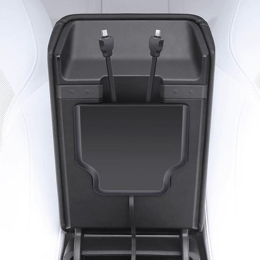 Armrest Box Hidden Expansion Dock for Model Y Juniper & Model 3 Highland: Complete EV Owner's Guide