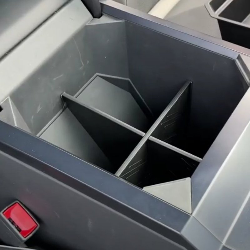 Armrest Storage Box Divider for Cybertruck: Complete EV Owner's Guide