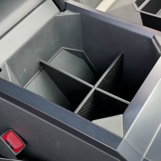 Armrest Storage Box Divider for Cybertruck: Complete EV Owner's Guide