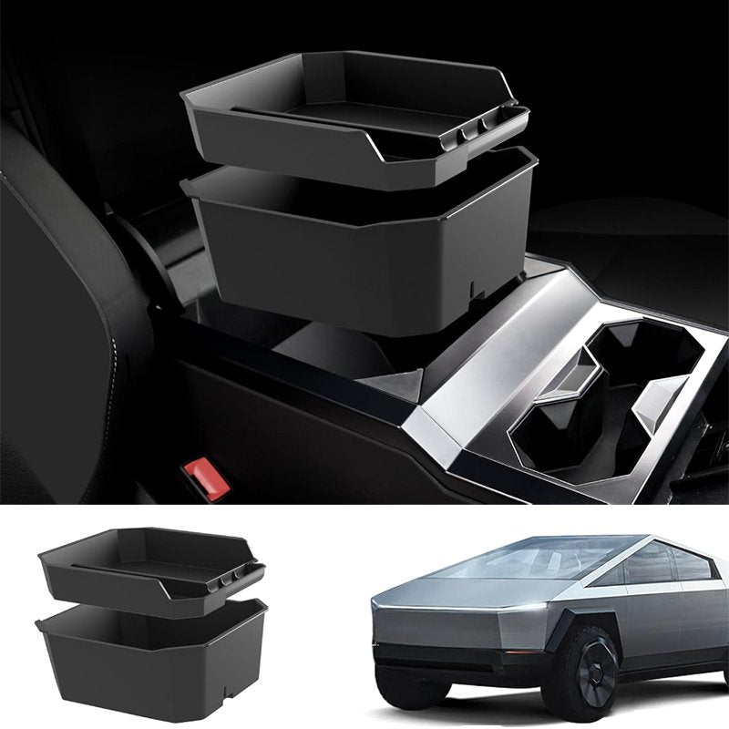 Armrest Storage Box Double Layer for Cybertruck: Complete EV Owner's Guide