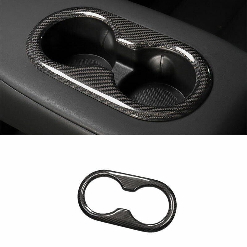 Backseat Cup Holder for Tesla Model 3 Model Y - Carbon Fiber Interior Mods: Complete EV Owner's Guide