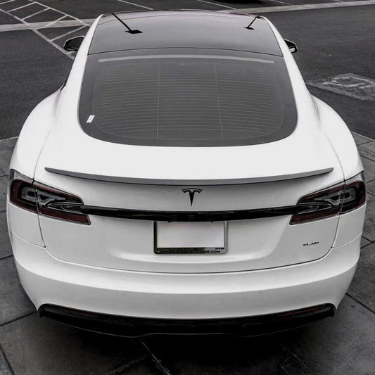 Carbon Fiber Spoiler Performance OEM Style for Tesla Model S 2014+: Complete EV Owner's Guide