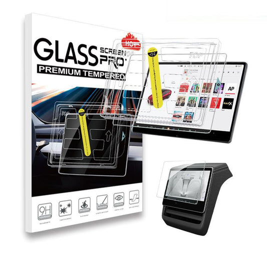 Front & Rear Display Tempered Glass Screen Protector for Model Y Juniper / 3 Highland: Complete EV Owner's Guide