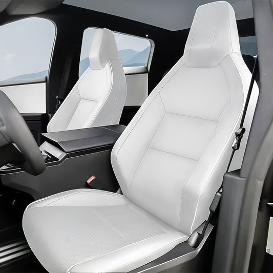 Full Leather Seat Covers for Cybertruck (10 PCS): Complete EV Owner's Guide