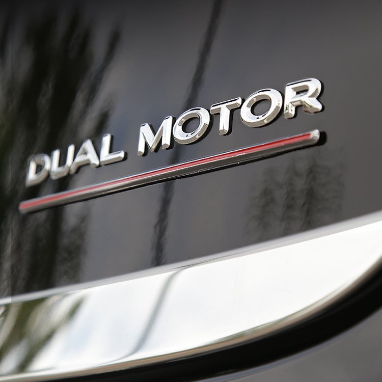 Performance Tail Dual Motor Badge for Tesla | ABS | 2 Colors | 3M Adhesive: Complete EV Owner's Guide