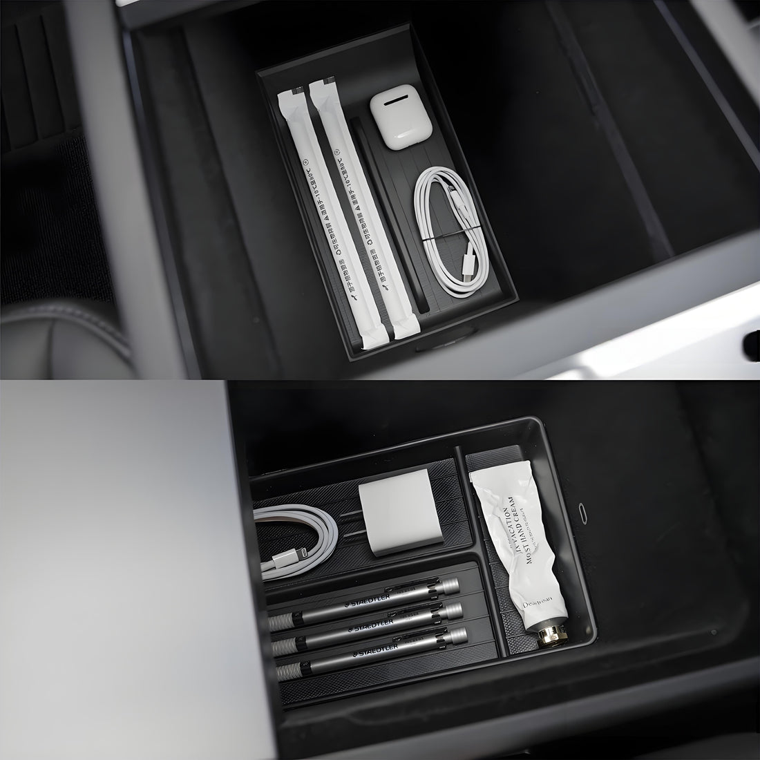 Lower Center Console Storage Organizer for Model Y Juniper: Complete EV Owner's Guide