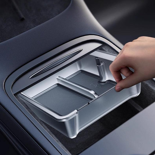 Center Console Storage Kits for Model Y Juniper / Model 3 Highland (2PCS) | TESERY: Complete EV Owner's Guide
