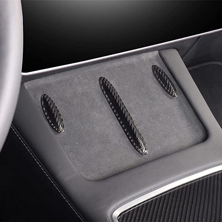 Model 3 / Y Central Control Panel Stickers - Carbon Fiber Interior Mods: Complete EV Owner's Guide