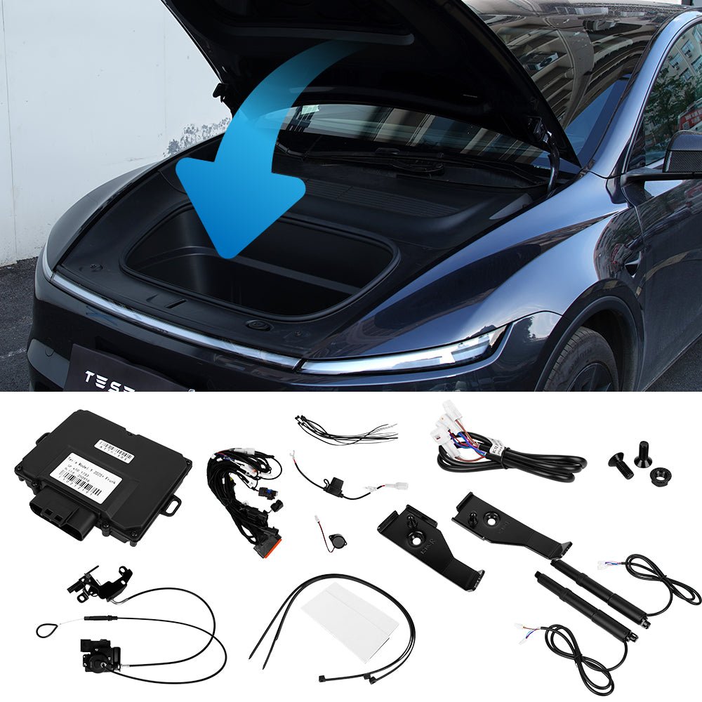 Electric Frunk System for Model Y Juniper | Hands-Free Automatic Opener | TESERY: Complete EV Owner's Guide