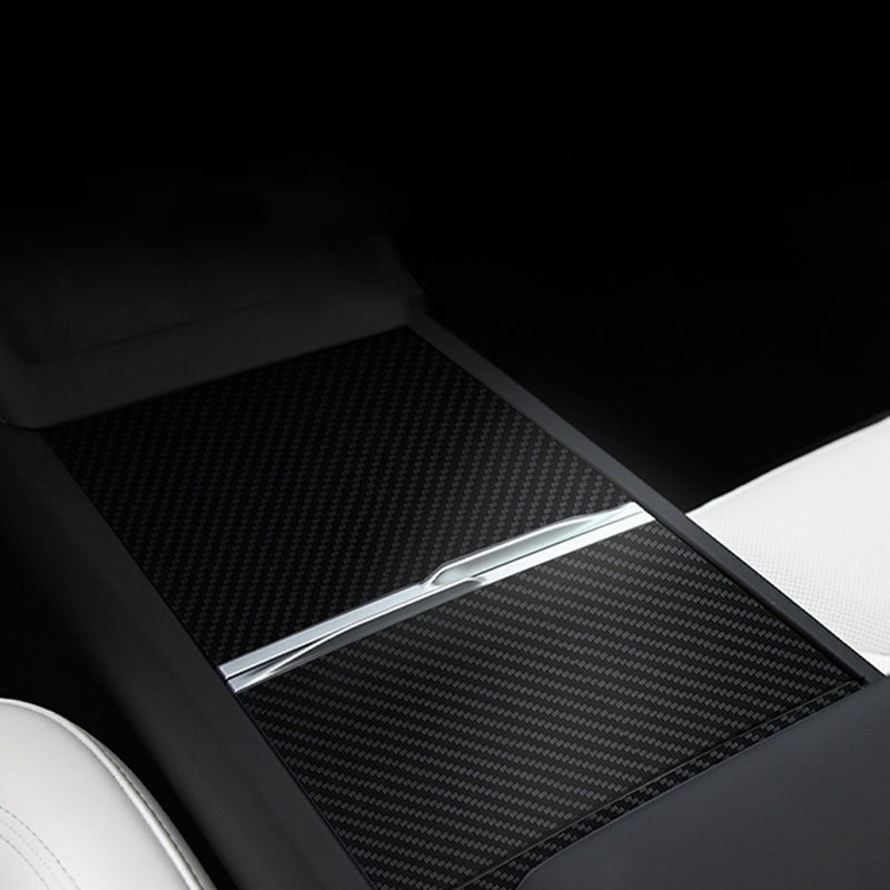 Real Carbon Panel Console Wrap for  Tesla Model 3 Highland & Model Y Juniper: Complete EV Owner's Guide
