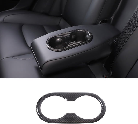 Rear Seat Water Cup Holder Trim Interior Accessories for Tesla Model 3 / Y: Complete EV Owner's Guide