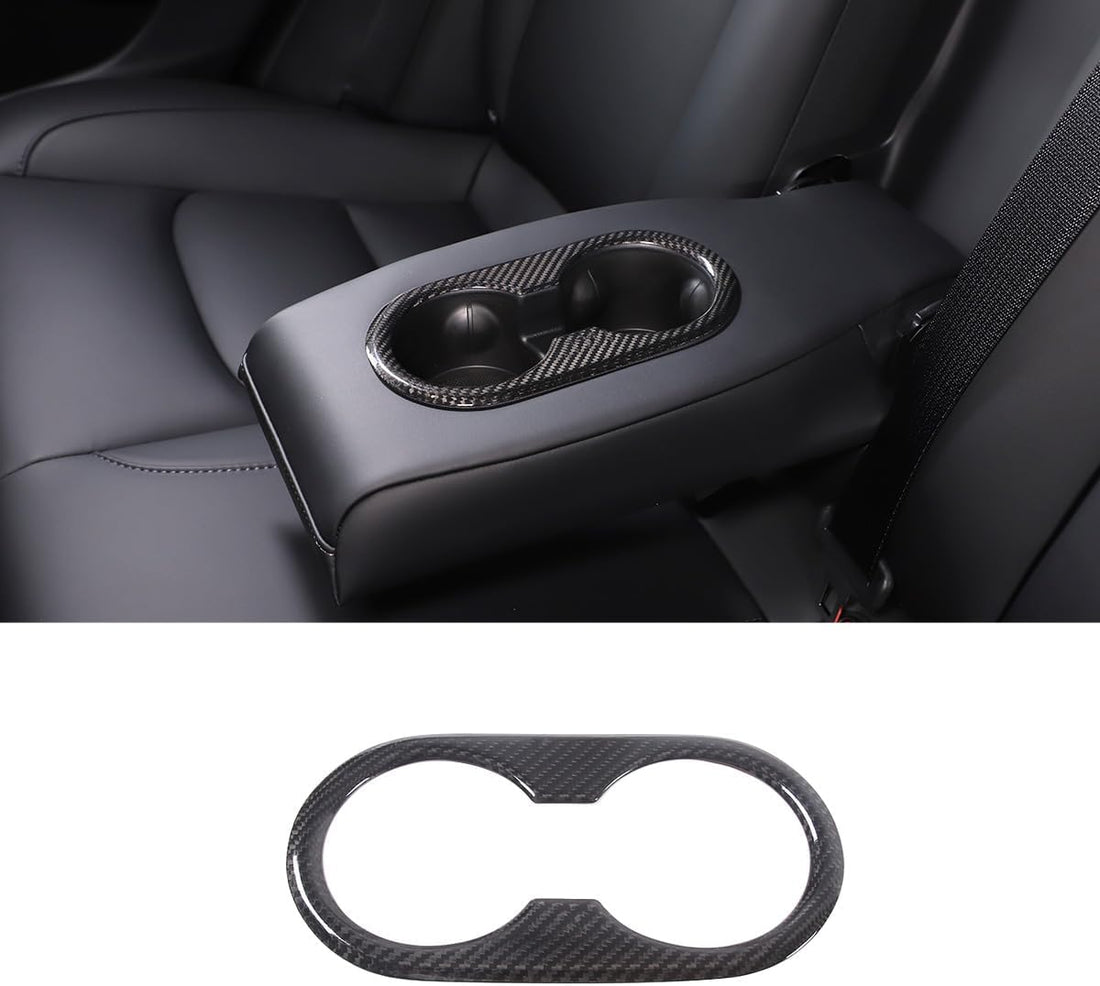 Rear Seat Water Cup Holder Trim Interior Accessories for Tesla Model 3 / Y: Complete EV Owner's Guide