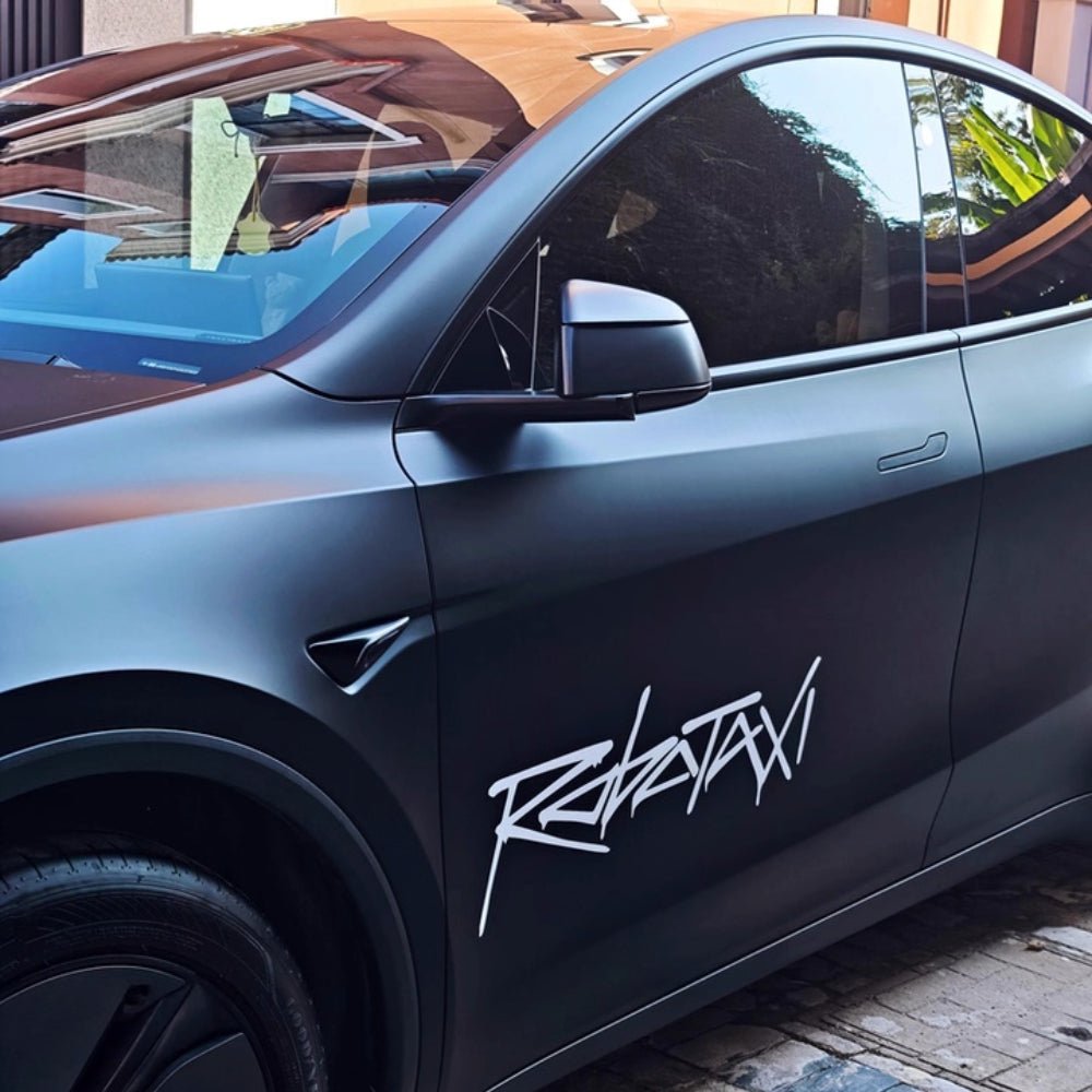 Reflective Robotaxi Decal | Tesla Body & Window Waterproof PVC Sticker: Complete EV Owner's Guide