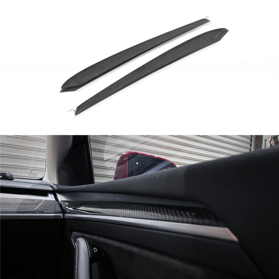 Repalcement Real Carbon FiberDoor Trim Panel for Model 3/Y: Complete EV Owner's Guide
