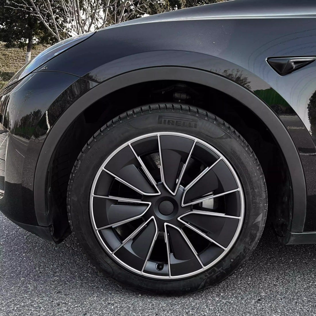 19" Gemini Performance-Style ABS Wheel Hubcaps for Model Y | 4-Piece Set | 5 Colors | 2 Styles | Tool-Free Install: Complete EV Owner's Guide