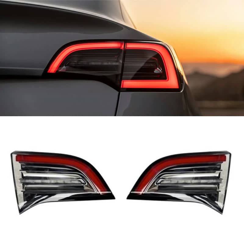 4 PIN Turn Brake Lamp & Inner Tail Light Replacement for Model 3/Y (21-24)