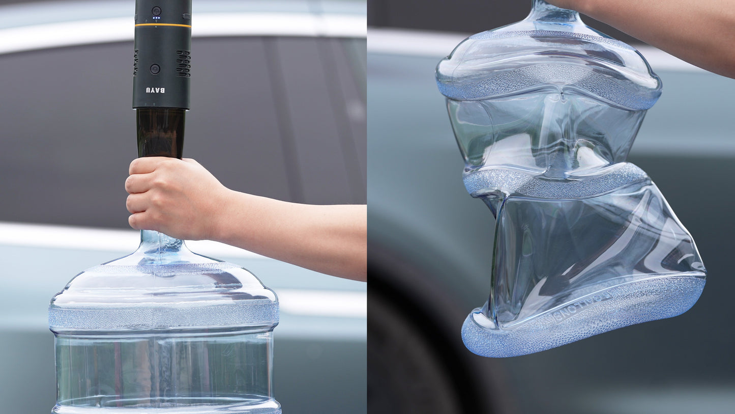 BAYU Wireless Handheld Car Vacuum Cleaner | 19500Pa Suction 60Min Runtime