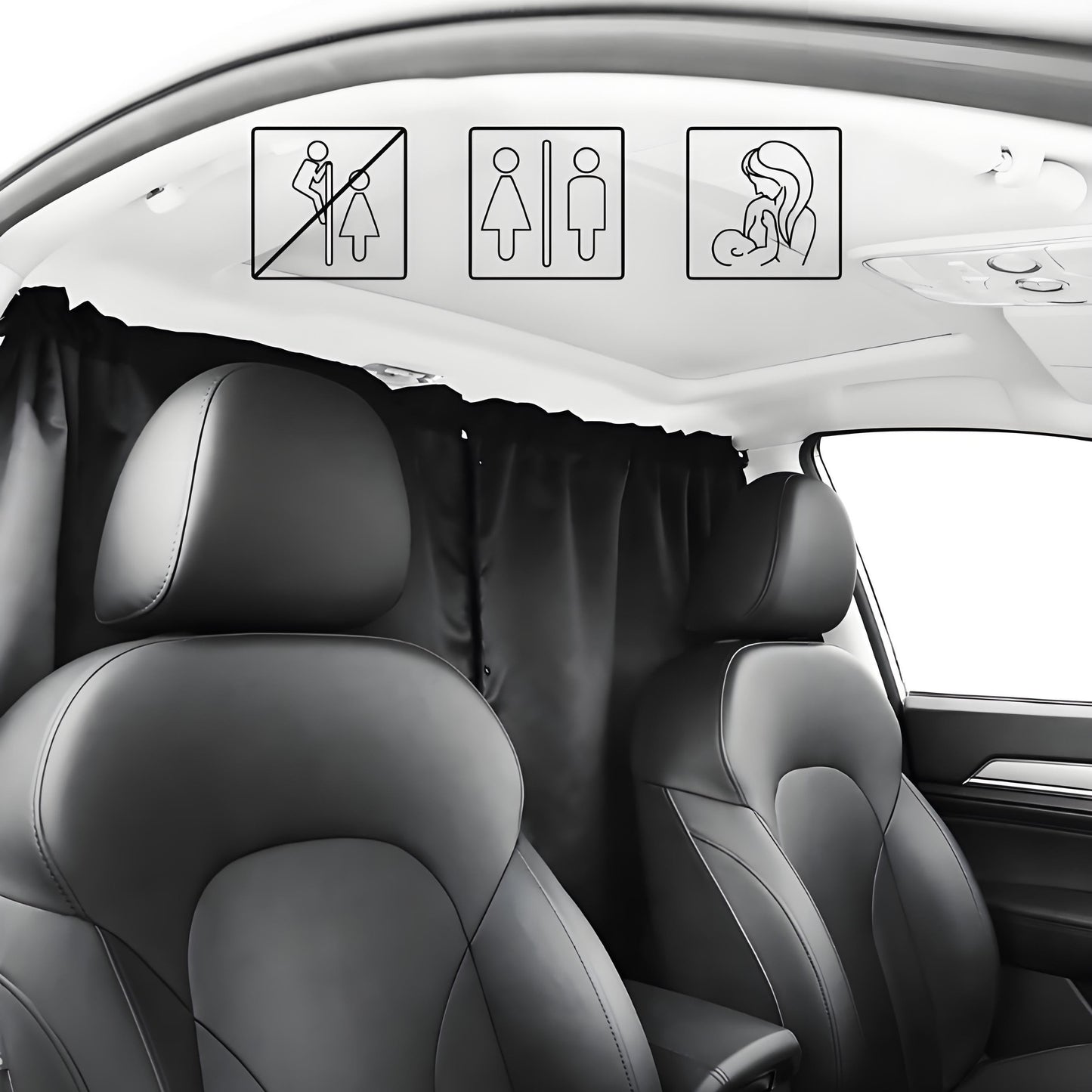 Tesla Privacy Divider Curtain for Model 3/Y/S/X