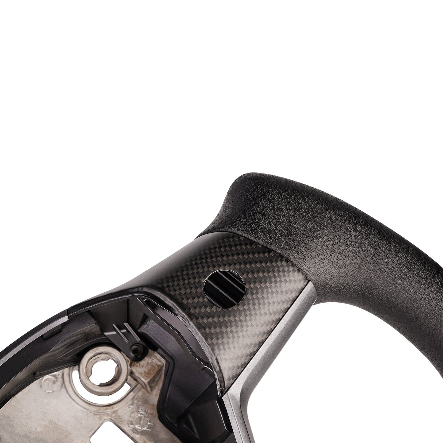 TESERY Yoke Carbon Fiber Steering Wheel for Tesla Model 3 / Y【Style 34】