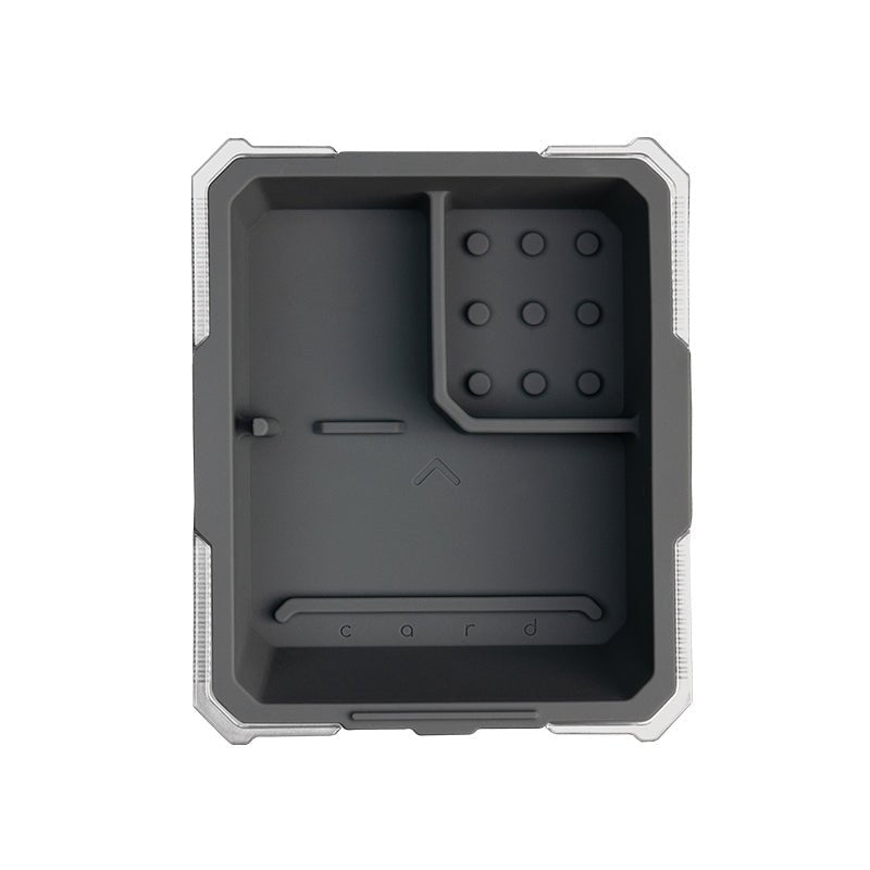 TITA Center Console Storage Box for Model 3/Y | Drawer Design | Food-Grade Silicone | 3 Colors